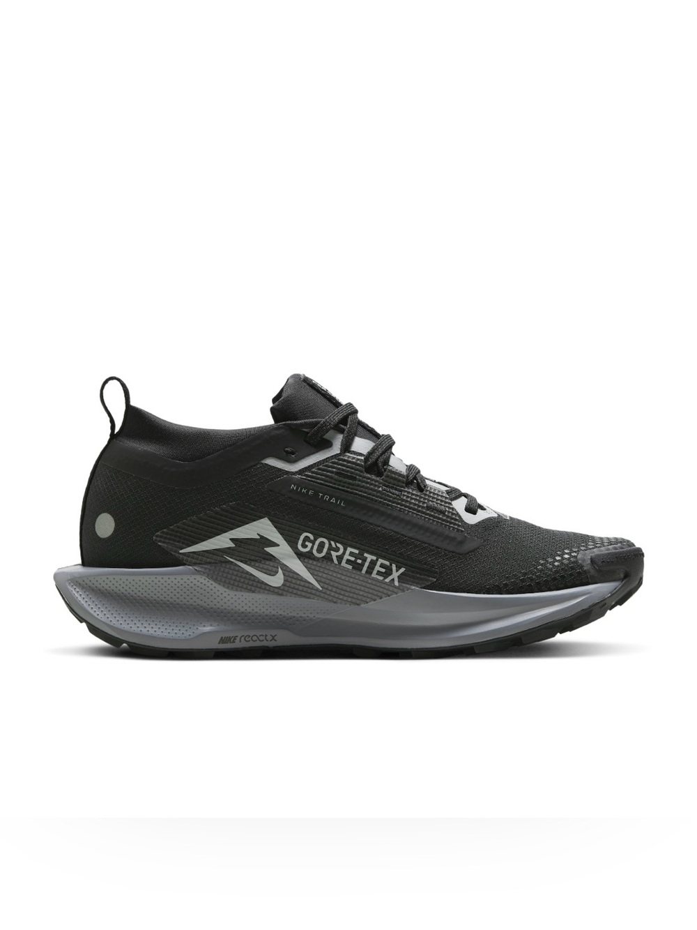 NIKE Pegasus Trail 5 GTX Running Shoes Black Grey 8.5 Women’s